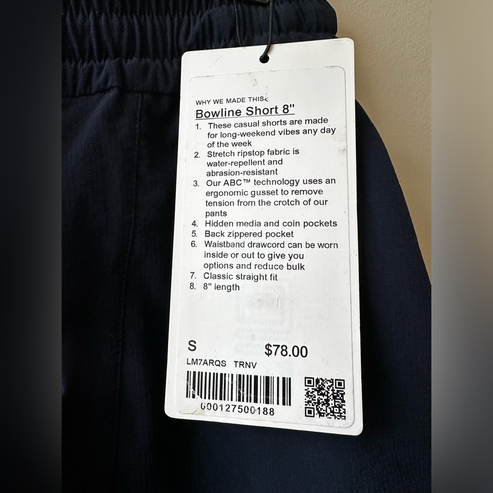 Lululemon Bowline Short 8” Stretch Ripstop - Picture 6 of 9